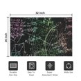 thumbnail image 5 of Math Equations Multicolor Formulas Black Pattern Door Rugs,Washable Non Slip Door Mats Indoor,Decorative Door Mats,Entry Mat Indoor for Entrance,Bedroom,Kitchen,Bathroom,20"x32", 5 of 6