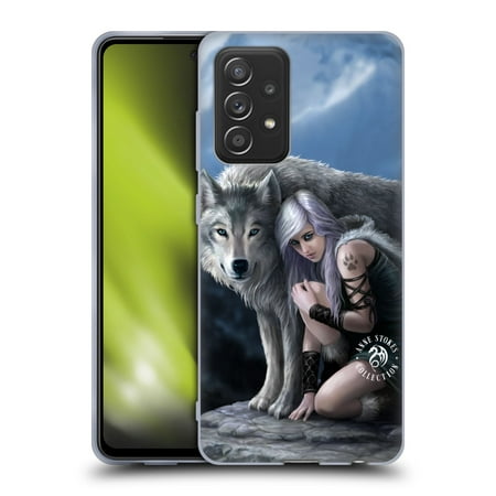 Head Case Designs Officially Licensed Anne Stokes Wolves Protector Soft Gel Case Compatible with Samsung Galaxy A52 / A52s / 5G (2021)