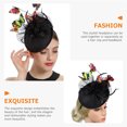 thumbnail image 3 of MasteelfCA Chapeau de Fascinateur Papillons Accessoire de Cheveux de Mariée pour Femmes Filles, 3 of 7
