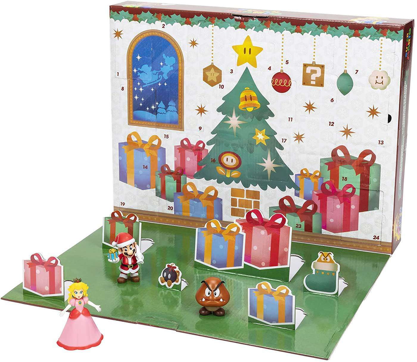Super Mario Advent Calendar 2022 With Mario Toy, 24 Days Nintendo