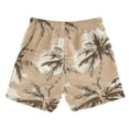 thumbnail image 2 of ALAZA Boys Swim Trunks Retro Palm Tree Pattern Beach Board Shorts Drawstring Swimsuit S, 2 of 6