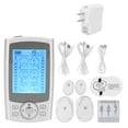 thumbnail image 1 of 24 Modes TENS Massager Rechargeable Pulse Muscle Stimulation Massager for Back Knee Neck 110?240V, 1 of 8