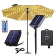 thumbnail image 6 of GFHFHITJ Solar Powered Led Patio Umbrella light,utdoor Tent Light Beach Sun Shading Solar Clip Umbrella Light 8-mode Clip And Ground Plug USB Charging, 6 of 8