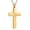 Gold, variant on Cremation Cross Urn Necklace for Ashes Stainless Steel Cross Urn Pendant Ashes Holder Memorial Keepsake Cross Urn Jewelry for Loved One or Pet Women Men