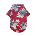 thumbnail image 3 of 4-Pack Hawaiian Dog Shirt - Summer Sweatshirts pet Shirt - Cool, Breathable Dog Pet Vest DOPI, 3 of 5
