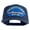 Navy, variant on USS Kitty Hawk CV 63 Blue Patched Solid Cotton Twill 5 Panel Prostyle Snap Cap - Black OSFM