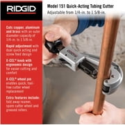RIDGID 1/4 to 1-5/8 inch Constant Swing Tubing Cutter - 31632
