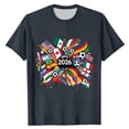 thumbnail image 2 of Chandail Filles Col Rond Garçons T-Shirts à Manches Courtes Tenues d'Été Pyjamas Garçons 12-13 Ans, 2 of 4