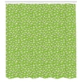 thumbnail image 3 of Ambesonne Goat Shower Curtain, Goat Herd Graze on Meadow, 69"Wx75"L, Pearl Tan Lime Green, 3 of 3