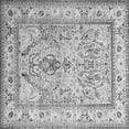 thumbnail image 1 of Ahgly Company Indoor Square Persian Gray Traditional Area Rugs, 3' Square, 1 of 1