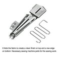 thumbnail image 5 of Uxcell 1-3/8" Inlet 3/8" Outlet Sewing Machine Folder Binding Attachment Tape Binders, 5 of 6