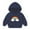 Dark Blue, variant on Odeerbi Kids Boys Girls Fleece Hoodies Rainbow Pattern Pullover Hooded Sweatshirts Children's Printed Long Sleeve Round Neck Hooded Sweatshirt Blue