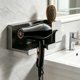 thumbnail image 1 of Wall Mounted Hair Dryer No Drill Bathroom Organizer Multi-Functional Storage Rack For Hair Tools, 1 of 6