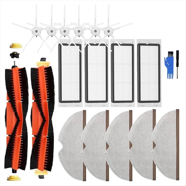 Para S6 S60 S65 S5 MAX S6 MAXV S6 Pure Robot Aspirador Cepillo Lateral Principal Filtro Hepa Piezas de PañO de Fregona