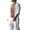 White, variant on Men's Ruffle Shawl Collar Cardigan Lightweight Open Front Long Kimono Jacket Drape Cape Coat for Holiday