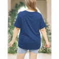 thumbnail image 3 of XCHQRTI Faith T Shirt Plus Women Graphic Tees Sunflower Christian Tops Clothes Short Sleeve, 3 of 6