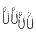 thumbnail image 4 of Bungee s Boat Ropes for Docking Line Mooring Rope with Clip for PWC, Red Black Blue 4pcs, 4 of 8