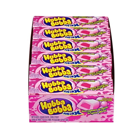 Hubba Bubba Max, Outrageous Original, 18 Count