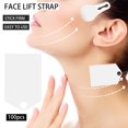 thumbnail image 3 of 100 piezas de cinta de estiramiento facial, con alta elasticidad, invisible, parches adhesivos de levantamiento delgados para ocultar las arrugas de , Pentagonal Baoblaze Estiramiento facial Pegatina, 3 of 8
