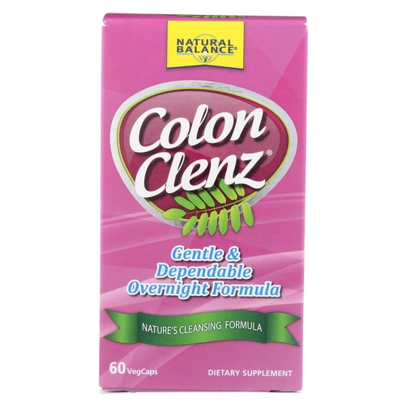 Colon Clenz By Natural Balance - 60 Vegetable Caps
