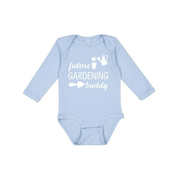 Inktastic Future Gardening Buddy Boys or Girls Long Sleeve Baby Bodysuit