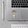 thumbnail image 2 of Happy Anniversary Exotic Shorthair Celebrates Wedding Love Family Party Cutout Transfer Sticker Cat Lover Kitten Owner Gifts Transparent Decal Art Decor - 01015, 2 of 5