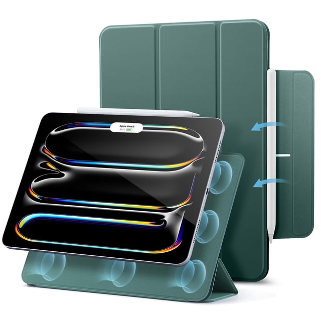 Funda ESR para iPad Pro de 11 pulgadas de quinta generación (M4) con soporte para lápices