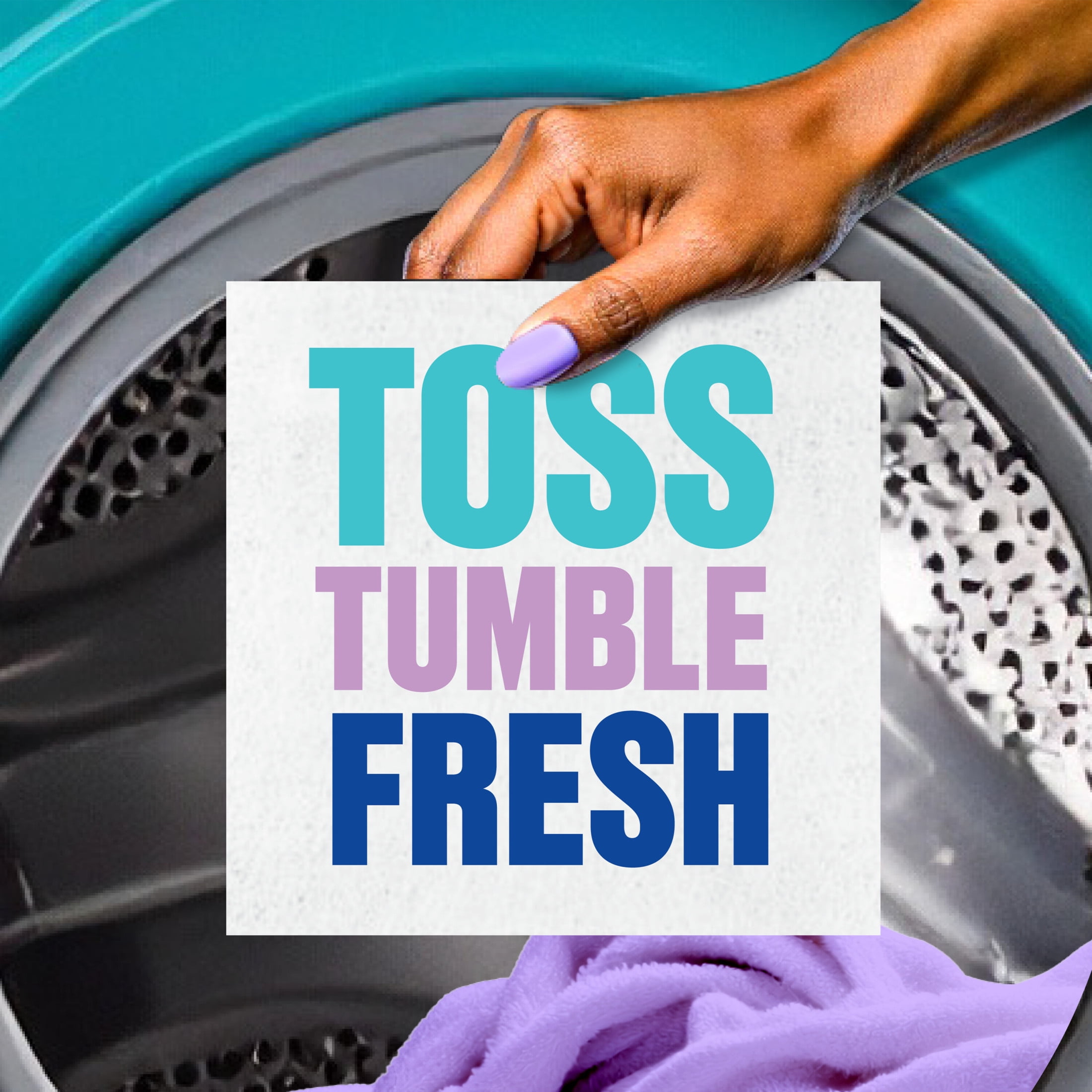 Clorox Refreshables In Dryer Clothing Refresher Dryer Sheets, Spring Fresh, 30 Wet Towelettes