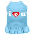 thumbnail image 1 of Robe Imprimée "I Heart You" Bleu Bébé Lg (14), 1 of 1