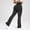 A0632-Black, variant on QUINDOS Yoga Pants for Women Flared Leg High Waist Stretch Tight Leggings Athletic Full Length Bootcut Pants