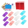 thumbnail image 3 of Elodie 12 Pcs Plateau de Rangement pour Perles Diamant Plateau de Rangement pour Peintures Diamant 5D Rouge, 3 of 8