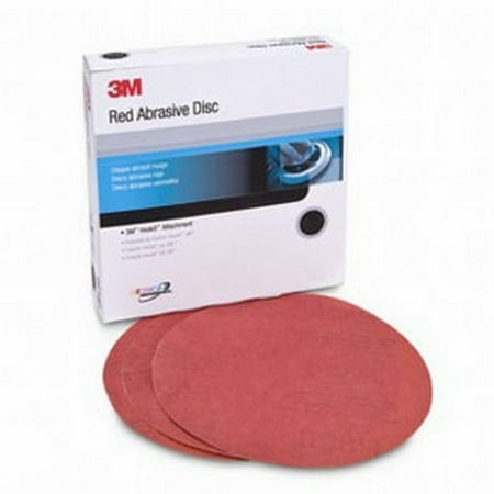 

3M 1678 Red Abrasive Hookit Disc 8 in 40 D Weight 25 discs per box
