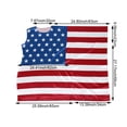 thumbnail image 7 of vlrwzc America Flag Clothinng Wearable American Flag Top USA Flag Outfits Patriotic Cape for 4th of July Independence Day, 7 of 7