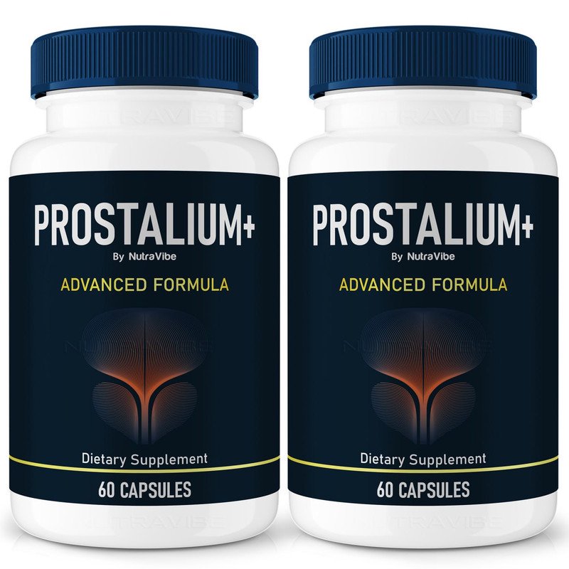 (2 Pack) Prostalium+ Capsules - Official Prostalium + Pills For Prostate Heath, All Natural Formula To Support Control, Energy & Overall Well-Being, Review (120 Capsules)