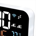 thumbnail image 2 of Reloj Inteligente con Calendario y Termómetro e Higrómetro con Pantalla LED Digital Compatible con Wi-Fi., 2 of 6