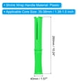 thumbnail image 2 of 10 Inch Shrink Wrap Handle, 6Pcs Stretch Wrap Dispenser Stretch Film Dispenser Plastic Hand for 35-38mm Core Furniture Wrapping Moving Packing, Green, 2 of 5