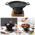 thumbnail image 4 of parrilla para w/Base estufa inconfundible servicio creativo de cocina herramientas Los 265cm DYNWAVEMX Mini parrilla de barbacoa, 4 of 8