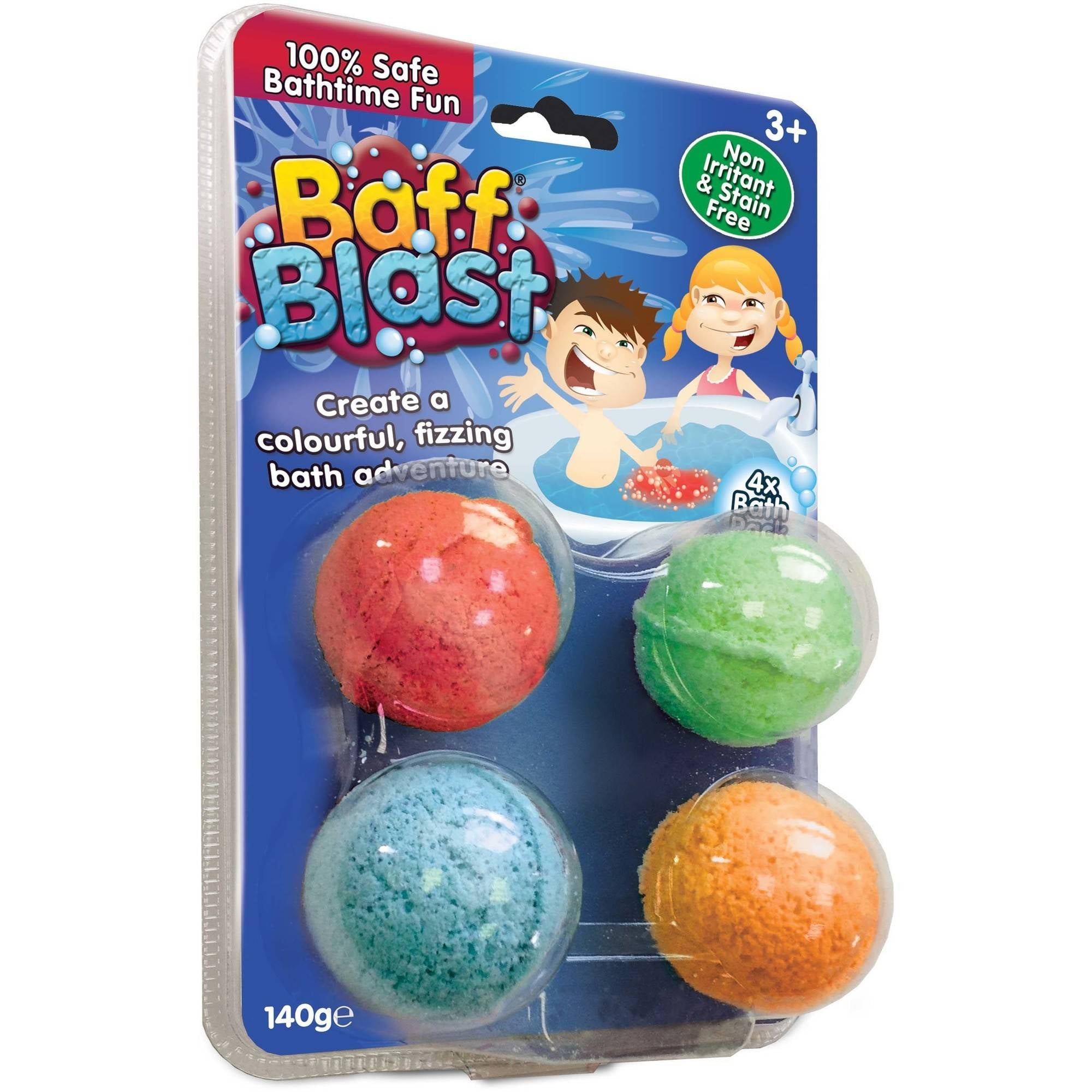 Baff Blast Bath Bombs, 4pk