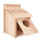 thumbnail image 4 of Casa para pájaros Exterior ANGGREK de madera Refugio Reflexivo de abeto Fácil de limpiar, 4 of 7
