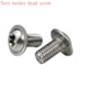thumbnail image 2 of 5-50 piezas M2.5 M3 M4 M5 M6 m8 304 Tornillo de seis lóbulos Torx de acero inoxidable con collar de arandela, 2 of 4
