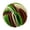 Multicolor-D, variant on KUAZOU Pet Snuffle Ball,Puzzle Sniffing Interactive Dog Ball for Blind Dogs Training Stress Relief Dog Enrichment Toys Treat Machine Washable(Rainbow Color-L,8 in)
