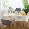 thumbnail image 5 of Yayeee Tablecloths for Rectangular Tables 54 x 72 inch Party Table Cover, Halloween Cute Pumpkins, 5 of 6