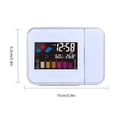 thumbnail image 2 of MesaSe Home Digital LED Display Projection Alarm Clock Snooze Function Weather Thermometer Humidity Table Clock, 2 of 10
