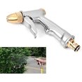 thumbnail image 2 of High Pressure Car Wash Gun, Garden Spray Gun, Garden Handheld Shower, Garden Discharge Hose Nozzle Kit with Brass Nozzle for Car Wash, Garden Watering, Short Garden Spray Gun, 2 of 5