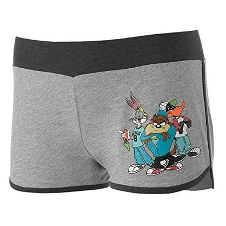 Looney Tunes Junior Womens Cool Crew Multi-Character Shorts - FREE