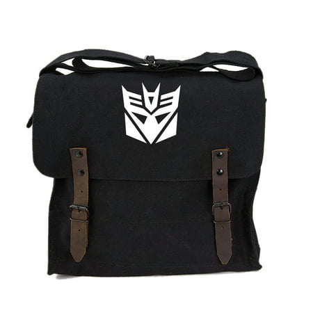 Transformers Robots in Disguise Decepticon Symbol Military Medic Shoulder (Best Name Brand Purses)