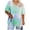 A-White, variant on GERsome Women's Plus Size V Neck T Shirts Short Sleeve Summer Workout Tops, Sizes S-5XL
