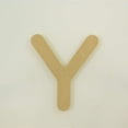 thumbnail image 3 of Package of 1, 8 Inch X 3/4" Thickness MDF Letter Y in The Gotham Rounded Font, Thick, Upper Case for Art & Craft Project, Made in USA, 3 of 4