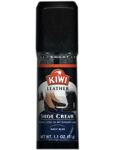 Kiwi Leather Shoe Cream, Navy Blue 1.1 