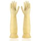 thumbnail image 1 of RV Guantes Largos De Goma para El Hogar Antirreflujo Antideslizantes Resistentes Al Desgaste Limpieza De Cocina Lavandería Guantes De Lavado De Autos Guantes De Jardinería,Amarillo,M, 1 of 4